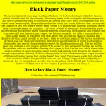 Black Paper Money 💰 | Transform to Cash 💵