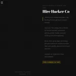 0 #1 Hire Hacker - Fast, professional hacking. Hire a hacker online.